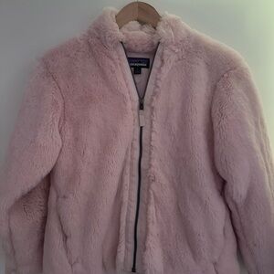 Patagonia Light Pink Fleece Jacket - perfect condition